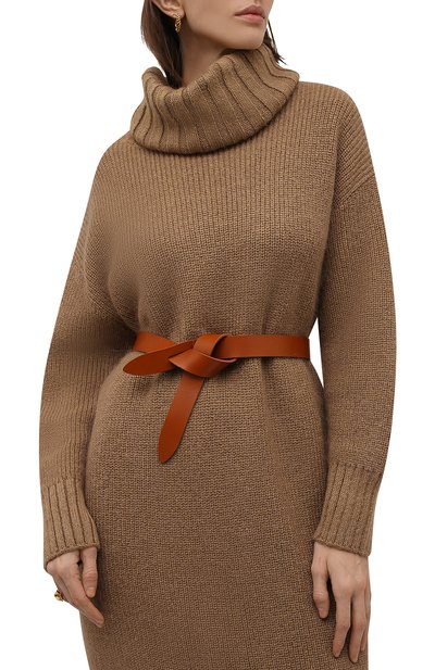 Кожаный пояс lecce ISABEL MARANT коричневого цвета по цене 16550 руб., арт. CE0112-00M004A/LECCE, фото 2 Кожаный пояс lecce ISABEL MARANT, арт. CE0112-00M004A/LECCE, фото 2