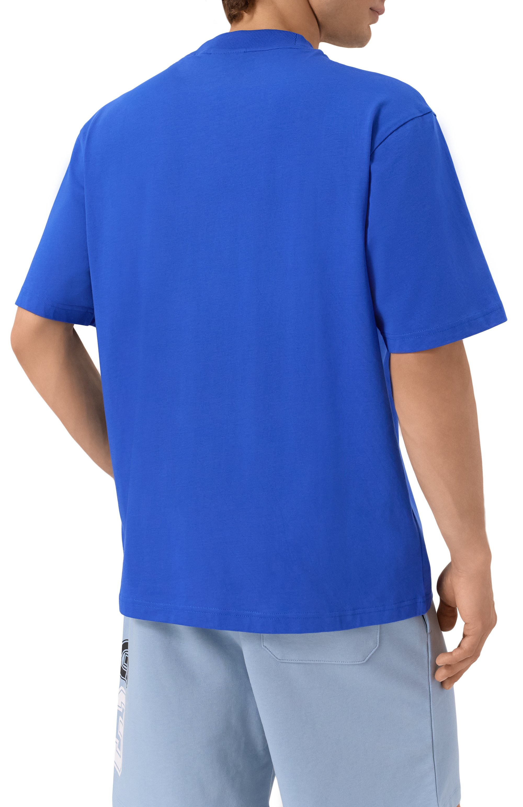 Хлопковая футболка HUGO BLUE, арт. 50509991, фото 4