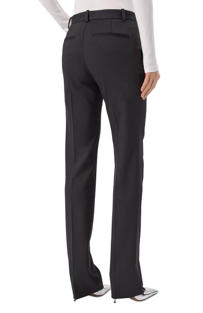 Шерстяные брюки VERSACE черного цвета по цене 124500 руб., арт. 1018021/1A12258, фото 4 Шерстяные брюки VERSACE, арт. 1018021/1A12258, фото 4