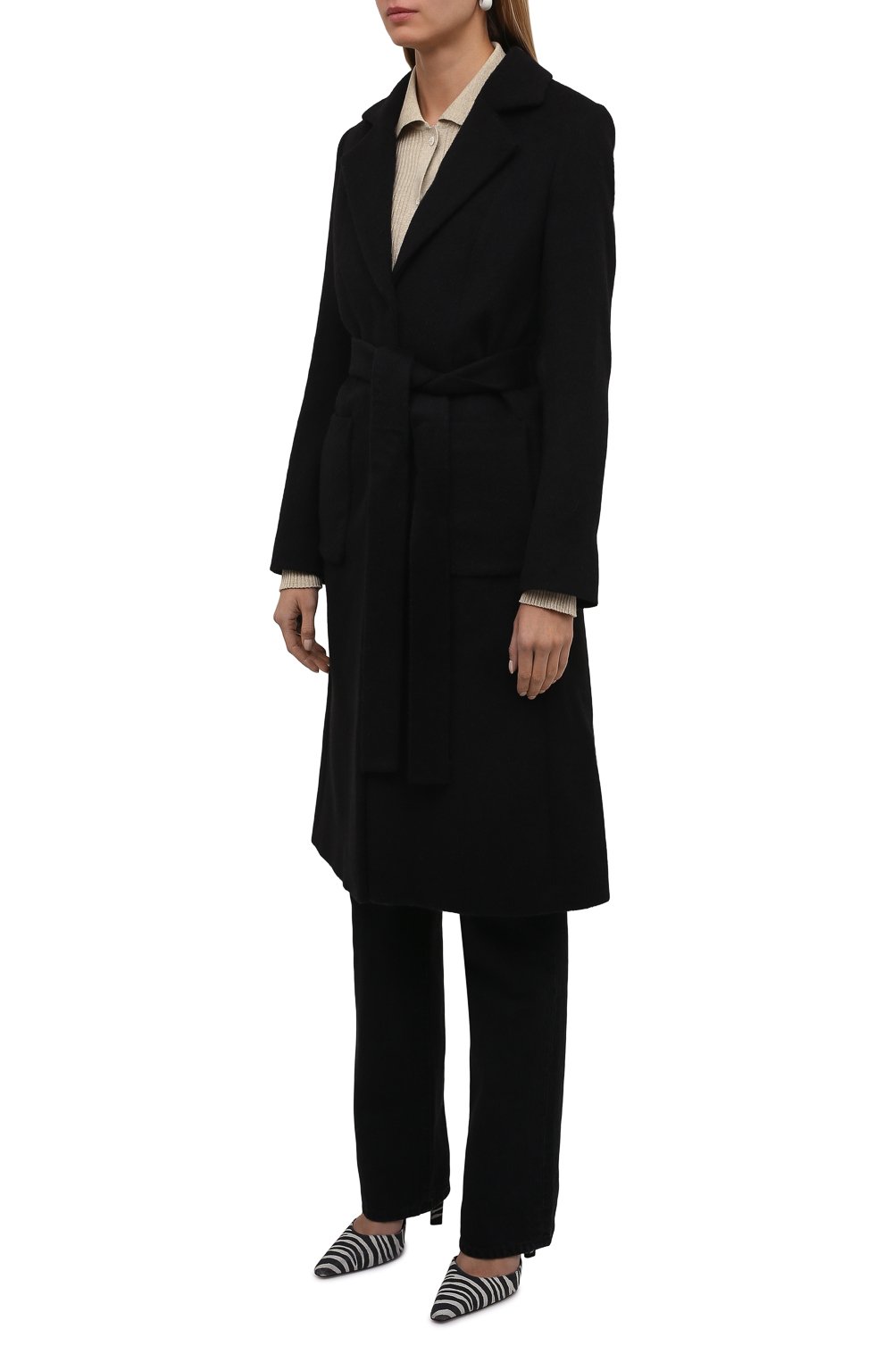 Шерстяное пальто HUGO, арт. 50437081, фото 3