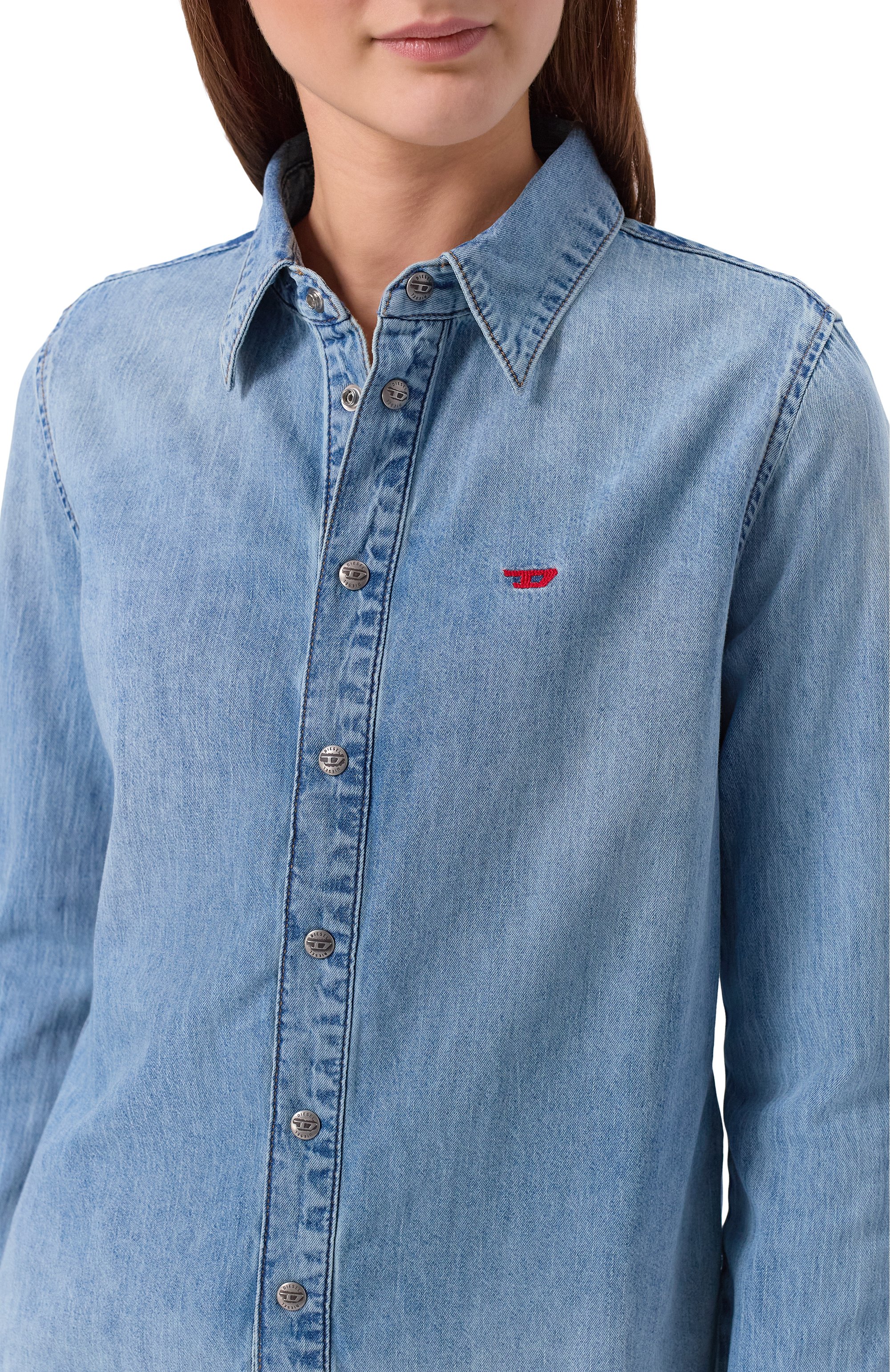 Джинсовая рубашка DIESEL, арт. A15808/0IRAB, фото 5