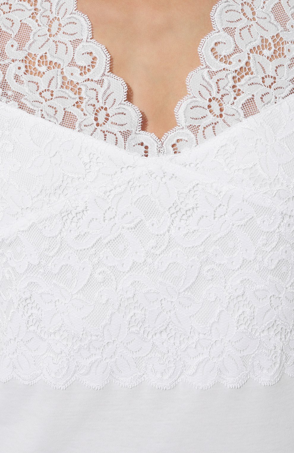 Сорочка HANRO белого цвета по цене 22810 руб., арт. 077929., фото 5 Сорочка HANRO, арт. 077929., фото 5