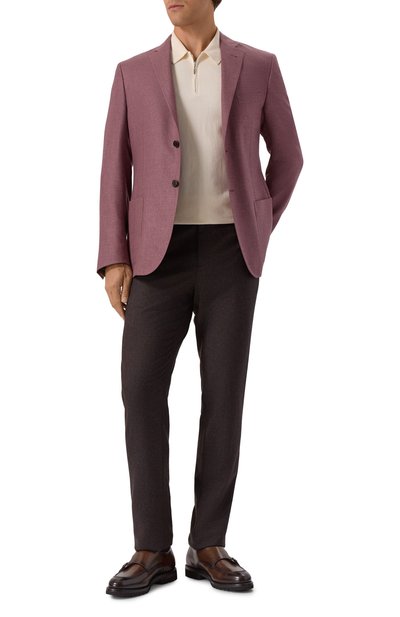 Пиджак из шелка и шерсти CORNELIANI, арт. 266002-2618264, фото 3