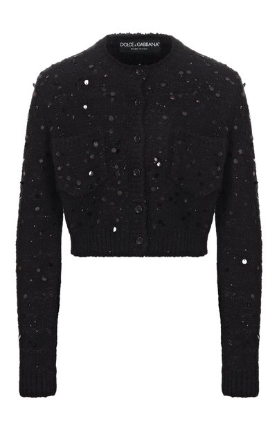 Женский кардиган с отделкой пайетками DOLCE & GABBANA, арт. FXVC2Z/JFMZX