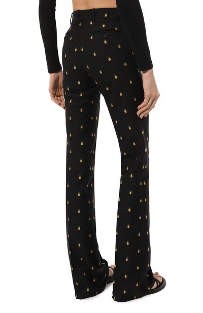 Брюки из хлопка и шерсти GUCCI, арт. 569125 ZABWI, фото 4