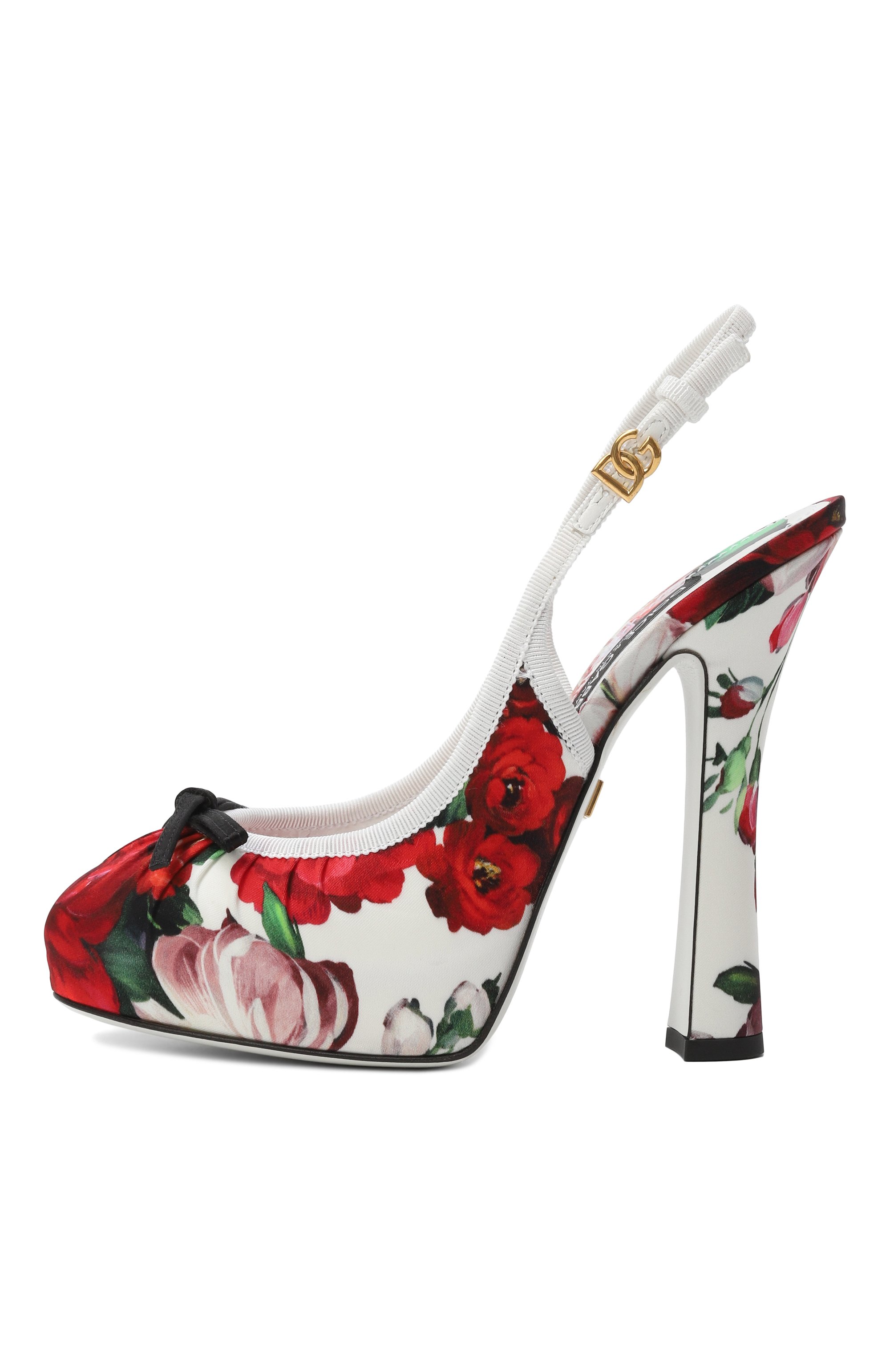 Текстильные туфли vally 105 DOLCE & GABBANA, арт. CG0927/AD645, фото 4