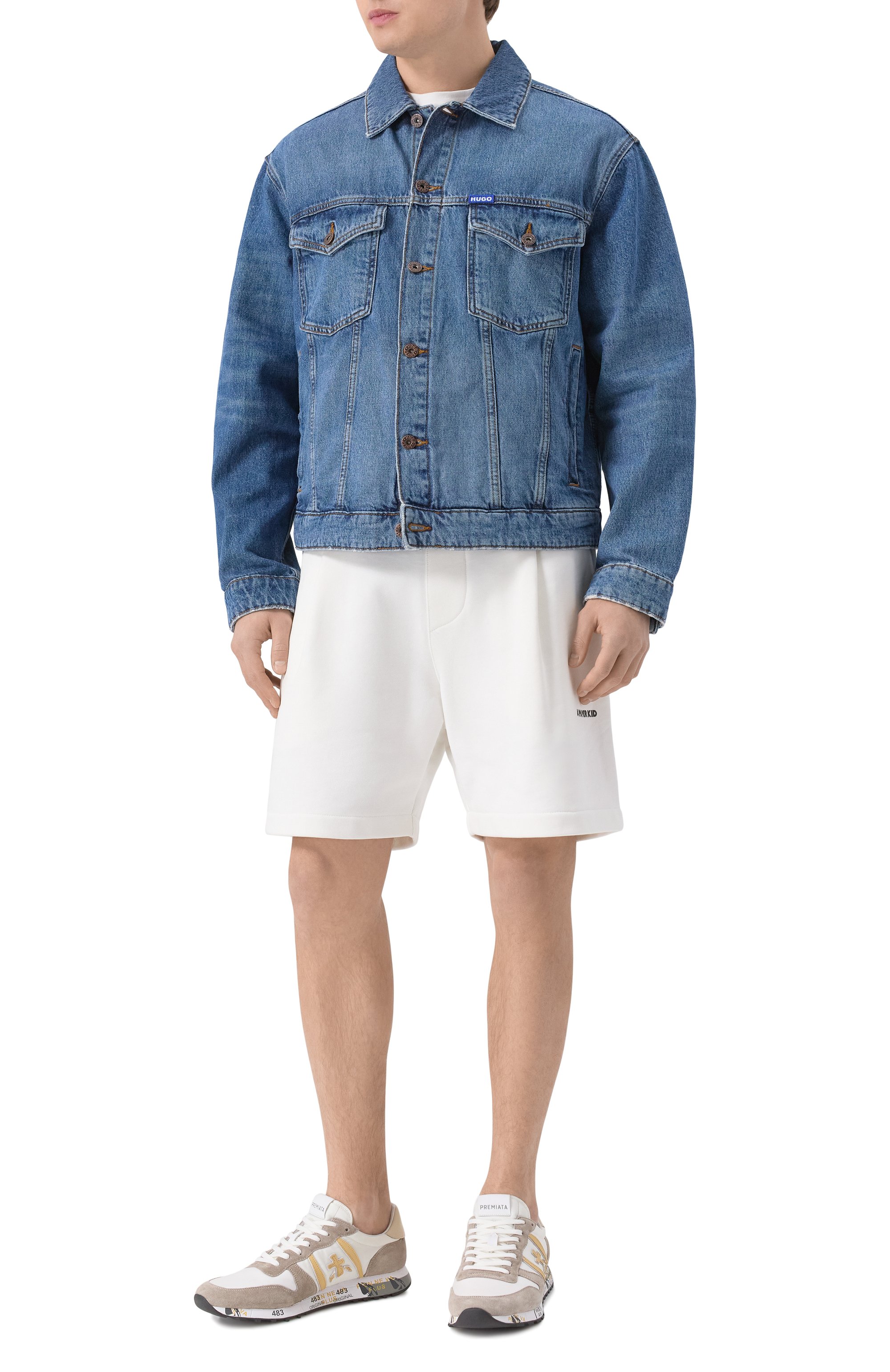 Комбинированные кроссовки eric PREMIATA, арт. ERIC/VAR 5670, фото 2