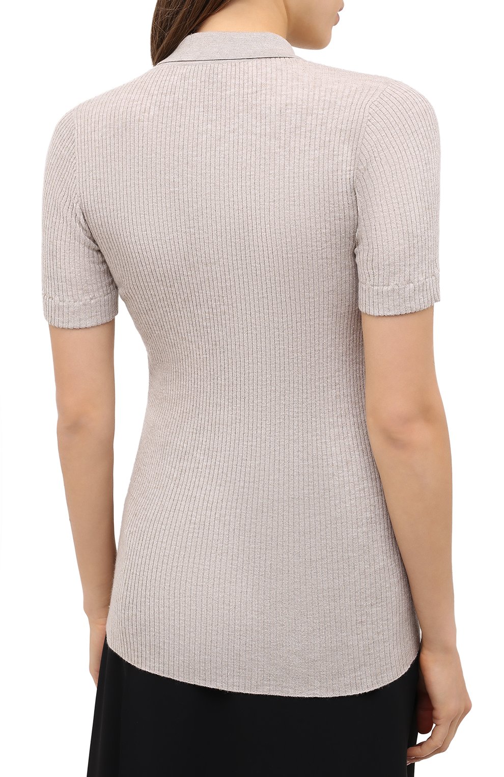 Поло из кашемира и вискозы BRUNELLO CUCINELLI, арт. M9A824605P, фото 4