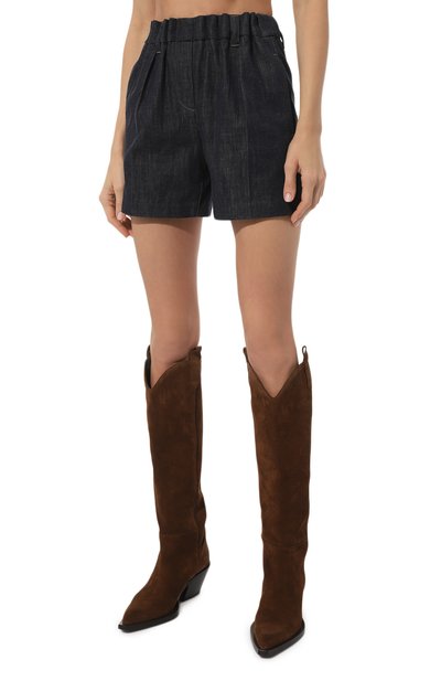 Джинсовые шорты BRUNELLO CUCINELLI, арт. M0F28P5905, фото 3