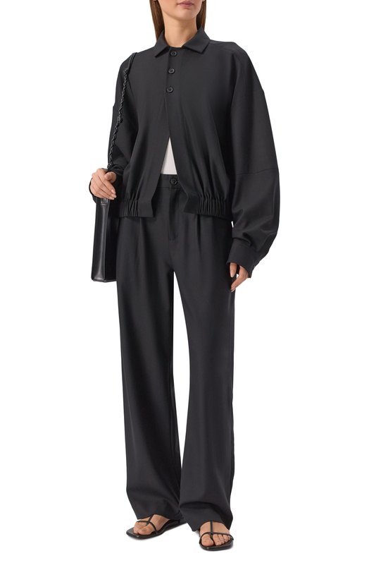 Шерстяная рубашка Aya Muse AMR2654 Чёрный  AMR2654 Фото 2