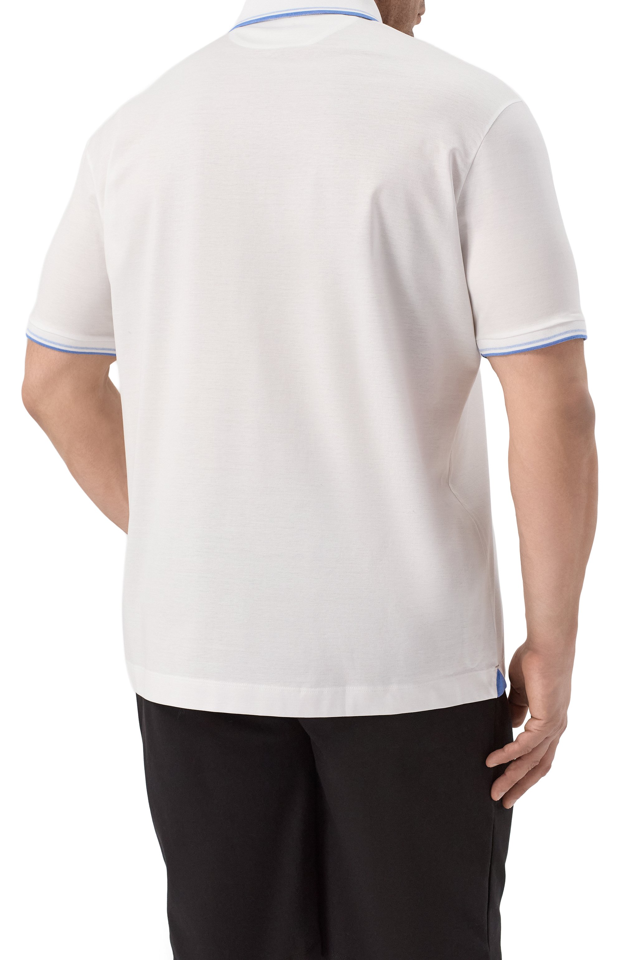 Хлопковое поло PAUL&SHARK, арт. 25411258, фото 4