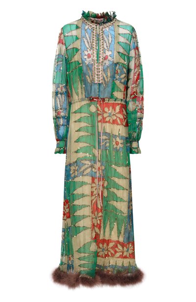 Женское шелковое платье VALENTINO, арт. 8B3VAHJ5/9VU