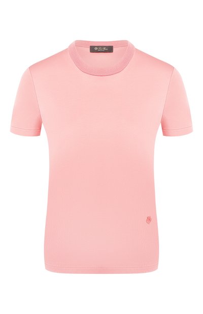 Женская хлопковая футболка LORO PIANA, арт. FAI5069