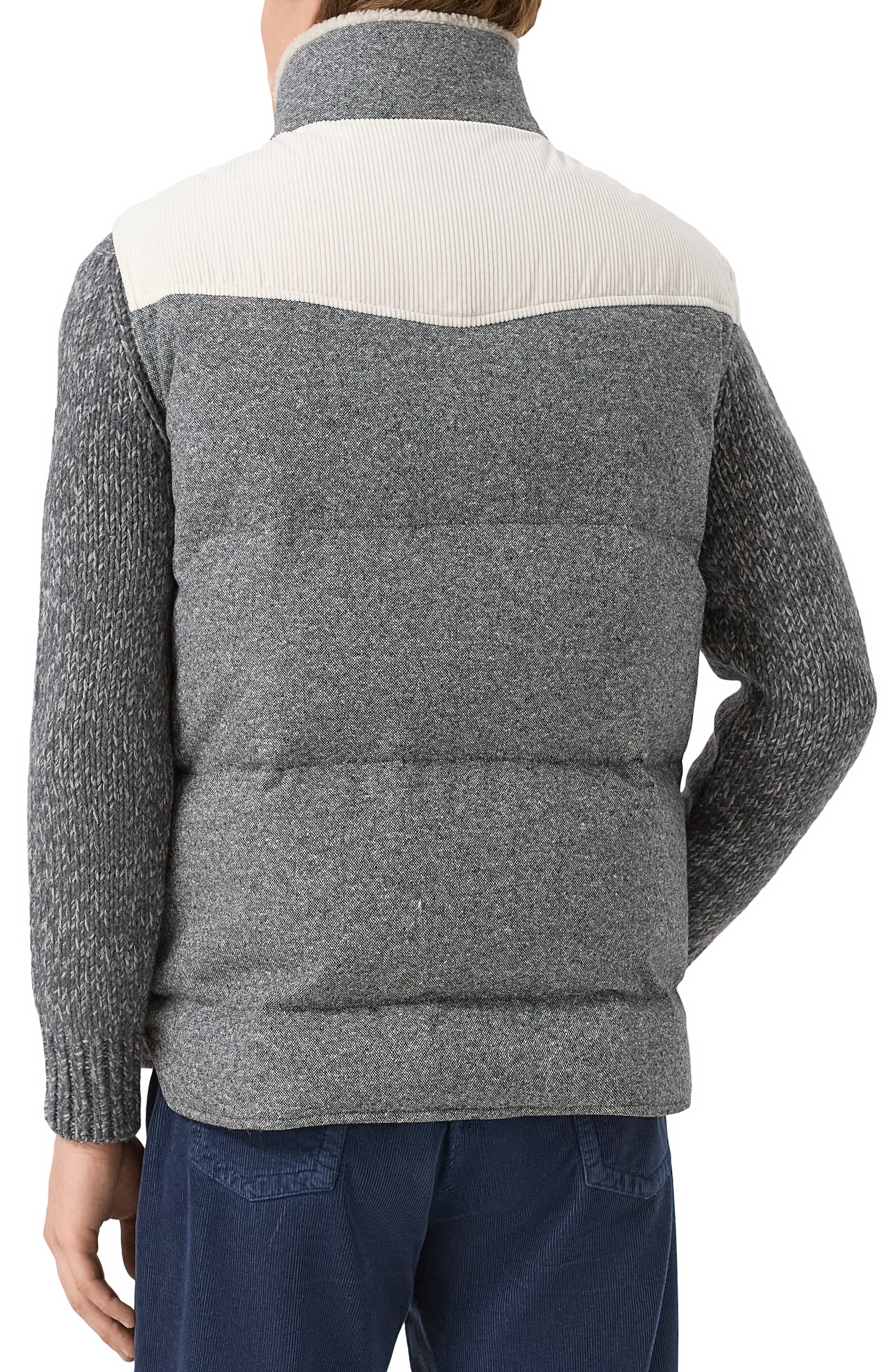 Пуховый жилет BRUNELLO CUCINELLI, арт. MQ4651942, фото 4