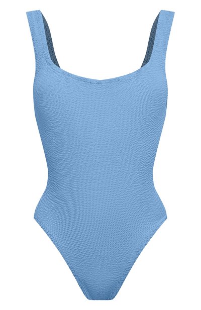 Слитный купальник HUNZA G, арт. SQUARE NECK SWIM CRINKLE, фото 1