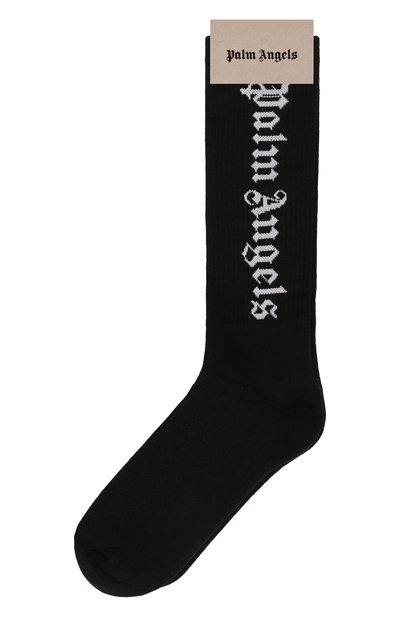 Хлопковые носки PALM ANGELS, арт. PMRA001C99FAB0021001, фото 1