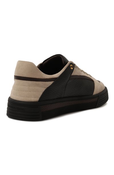 Кожаные кеды STEFANO RICCI разноцветного цвета по цене 105000 руб., арт. UV23_G5216/VVSDPV, фото 5 Кожаные кеды STEFANO RICCI, арт. UV23_G5216/VVSDPV, фото 5