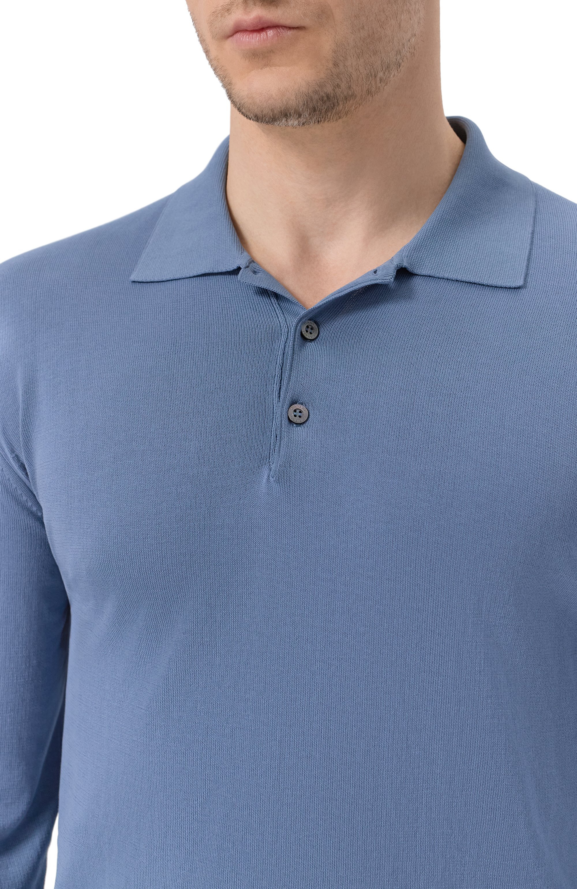 Хлопковое поло CANALI, арт. C0017/MK02459, фото 5