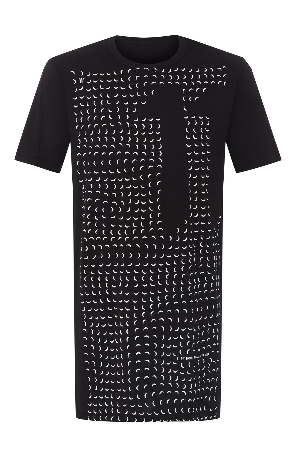 Хлопковая футболка 11 BY BORIS BIDJAN SABERI, арт. TS1/F-1101/DYE, фото 1