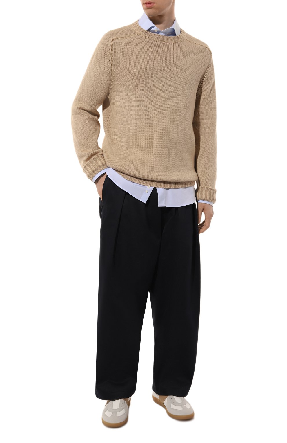 Хлопковые брюки MAISON MARGIELA, арт. S30KA0626/M35156, фото 2