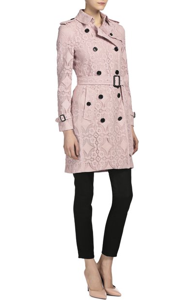 Хлопковый тренч kensington BURBERRY, арт. 4004841, фото 4