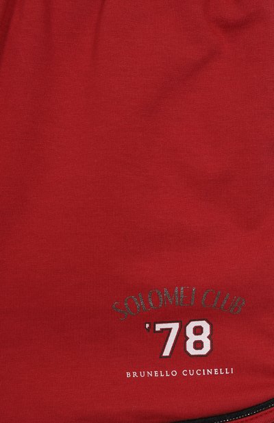 Хлопковые шорты BRUNELLO CUCINELLI, арт. BH827E648A, фото 3