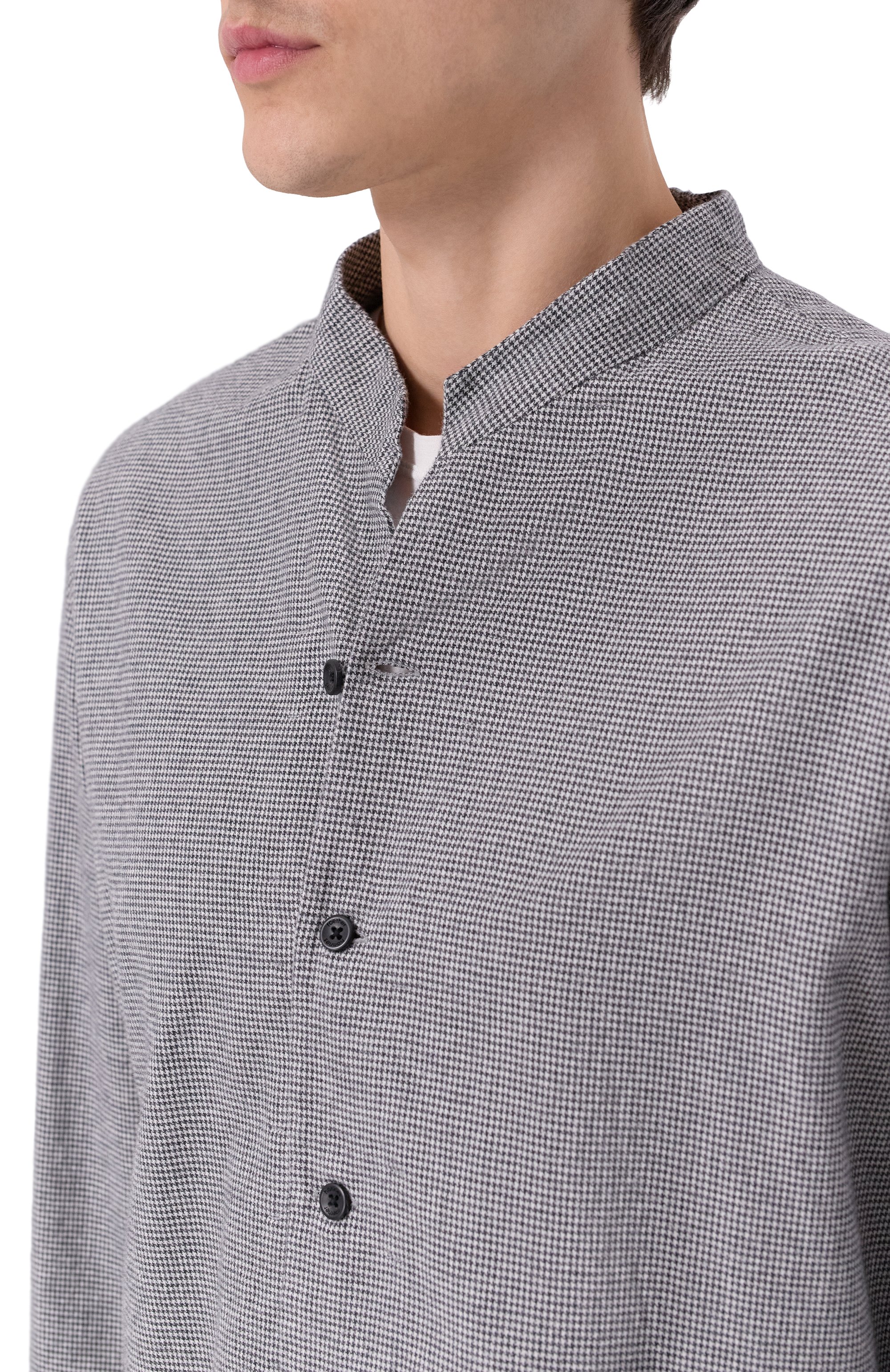 Хлопковая рубашка HANNES ROETHER, арт. T029PAS.3059, фото 5