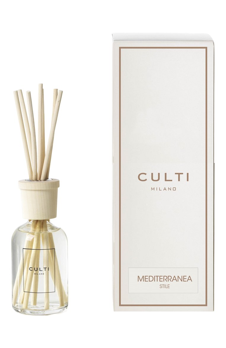 Диффузор stile classic mediterranea CULTI MILANO бесцветного цвета, арт. 8050534791709 | Фото 2 (Статус проверки: Проверена категория; Региональные ограничения белый список (Axapta Mercury): Не проставлено; Нос: Не проставлено; Ограничения доставки: flammable)
