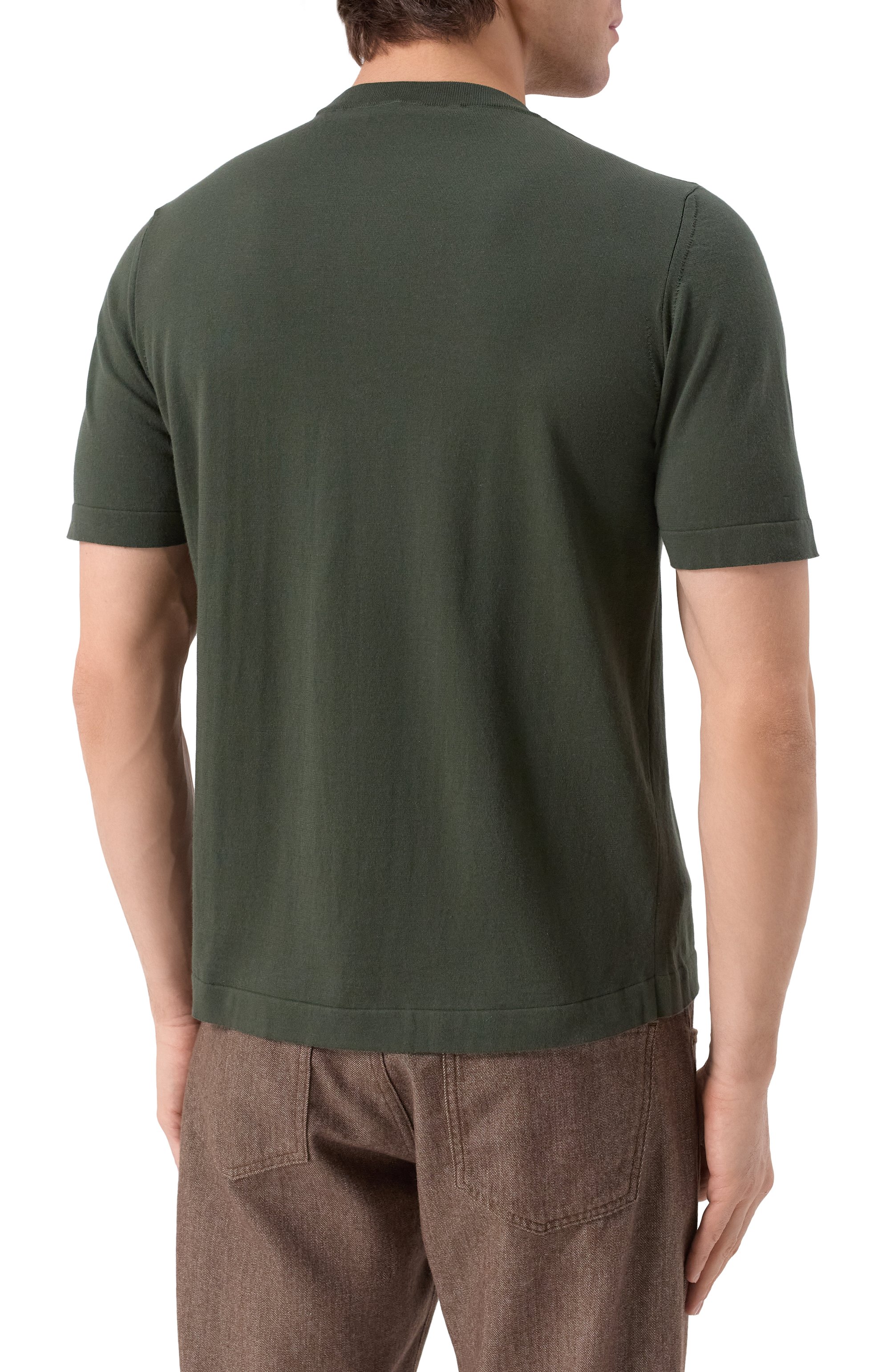 Хлопковая футболка ZILLI, арт. KRN002M0100VBLE00, фото 4