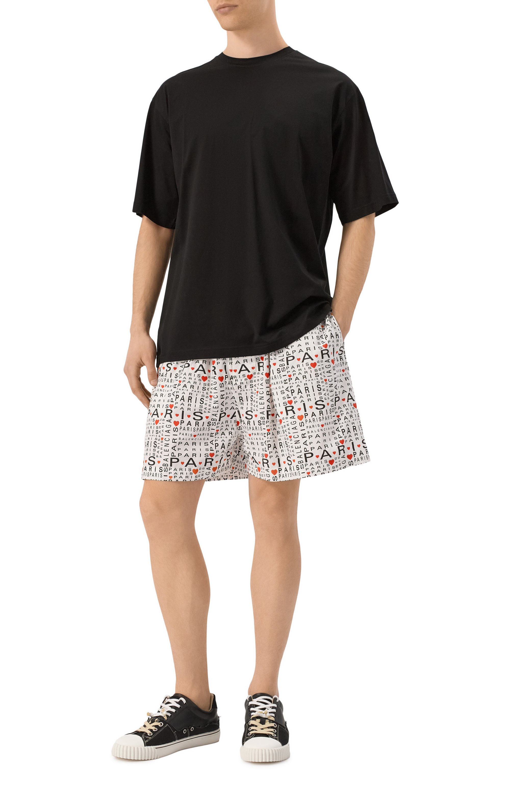 Хлопковые шорты BALENCIAGA, арт. 746223/TRLH7, фото 2