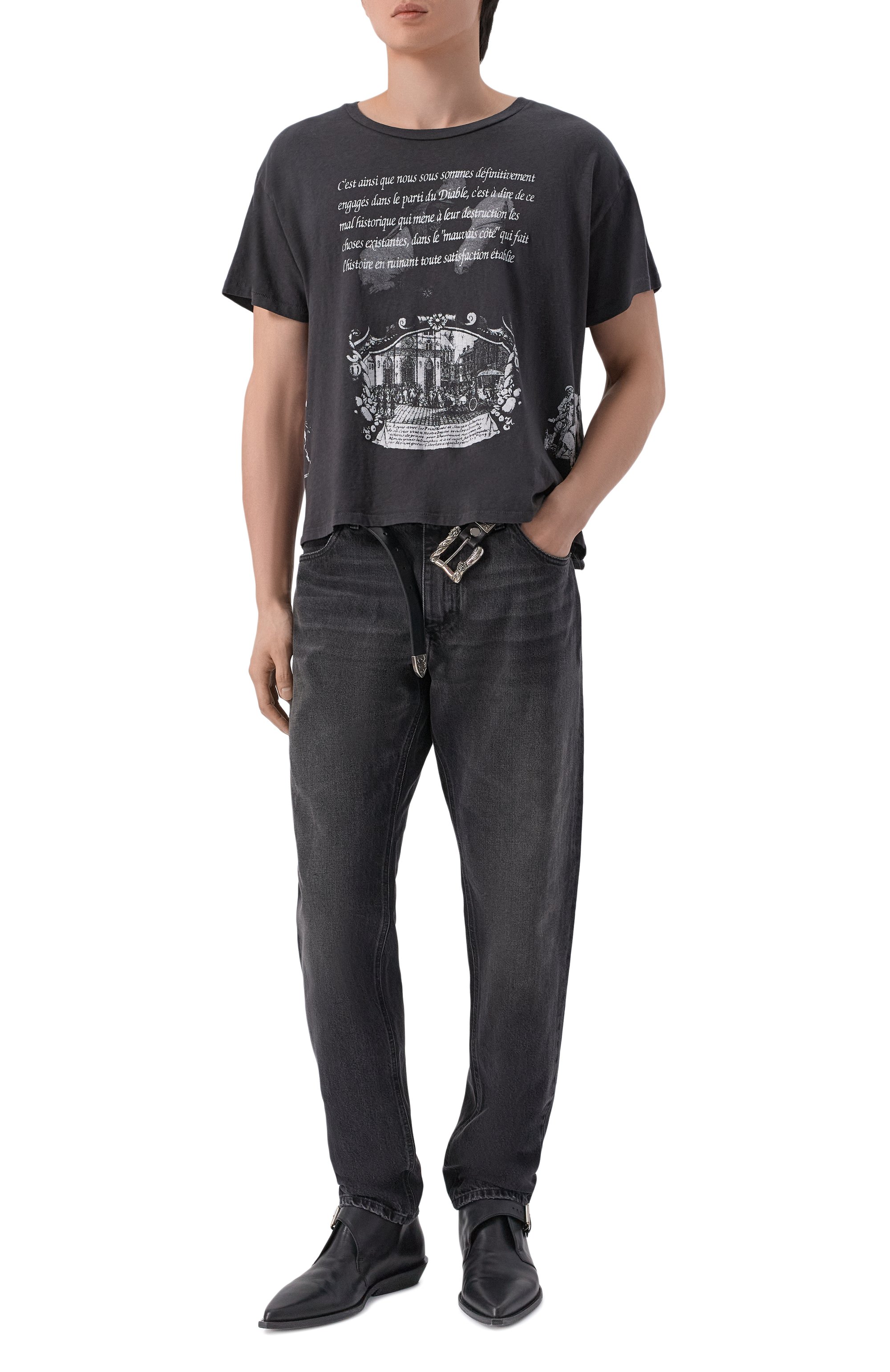 Хлопковая футболка ENFANTS RICHES DEPRIMES, арт. 010-869/C0TT0N, фото 2