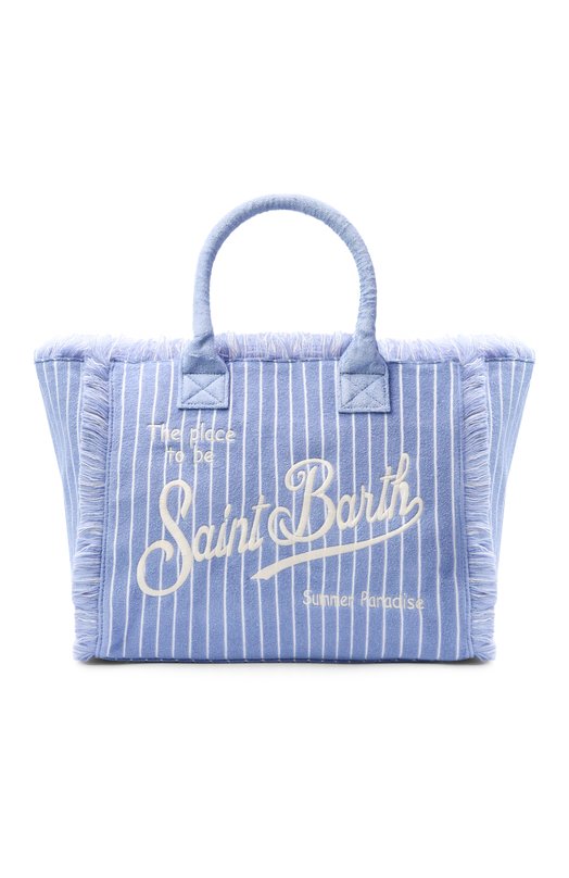 Сумка-тоут Vanity large MC2 Saint Barth VANI007-07477L/VANITY SP0NGE Голубой VANI007-07477L/VANITY SP0NGE