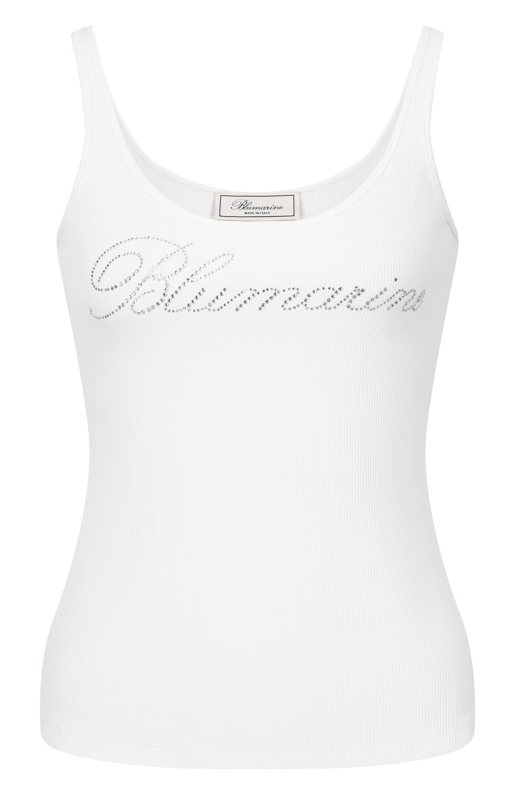 Хлопковая майка BLUMARINE, арт. 2T129A, фото 1