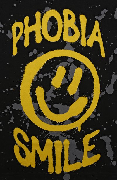 Хлопковая футболка PHOBIA ARCHIVE, арт. PHK00705, фото 3