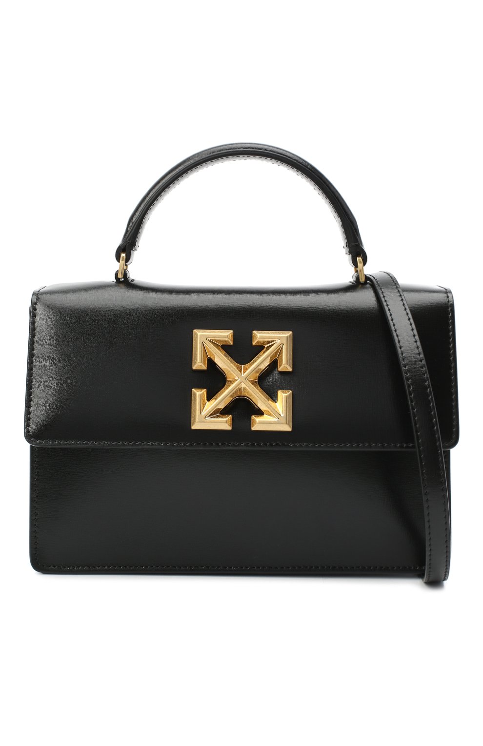 Сумка 1.4 jitney OFF-WHITE черного цвета по цене 127500 руб., арт. 0WNA092R21LEA003, фото 6 Сумка 1.4 jitney OFF-WHITE, арт. 0WNA092R21LEA003, фото 6