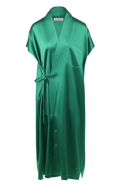 Женское атласное платье BALENCIAGA, арт. 582856/TA021