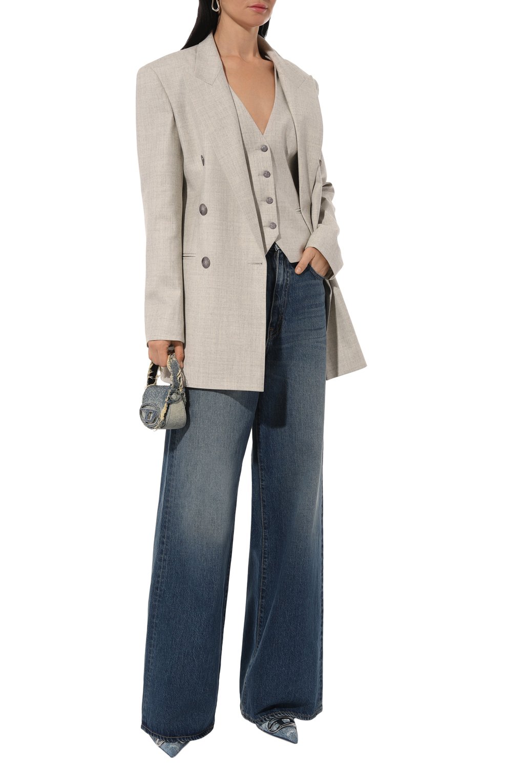 Жилет из шерсти и кашемира FREEAGE, арт. WW25.VS014.3080.109, фото 2