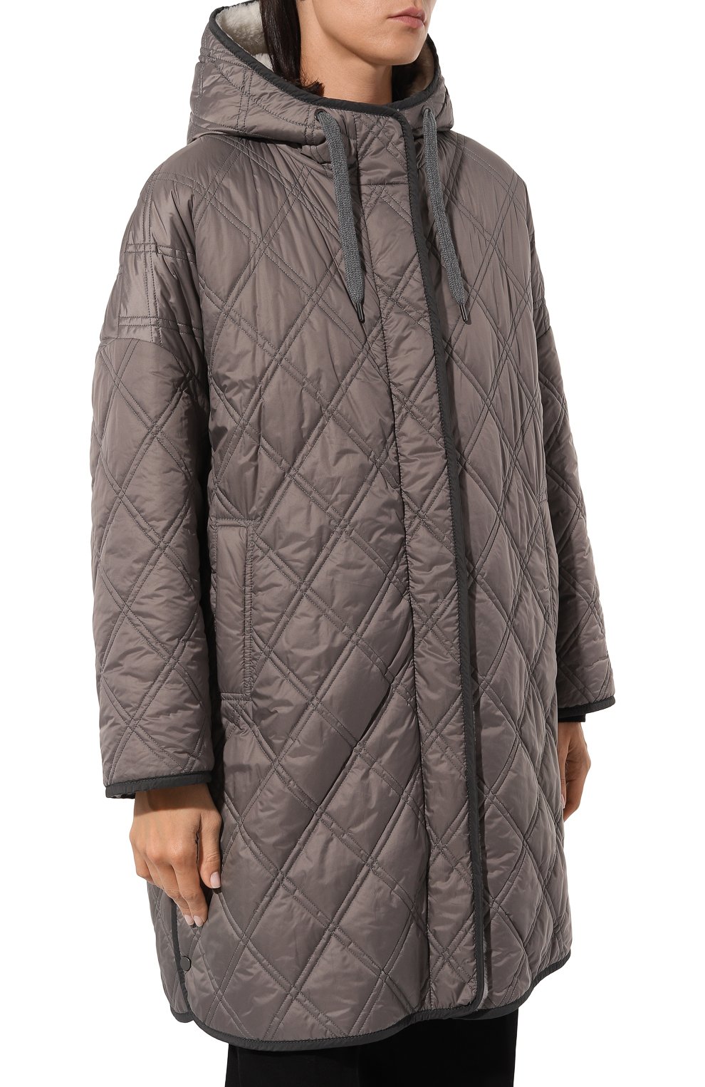 Двусторонняя куртка BRUNELLO CUCINELLI кремового цвета по цене 1355000 руб., арт. MH5049468, фото 6 Двусторонняя куртка BRUNELLO CUCINELLI, арт. MH5049468, фото 6