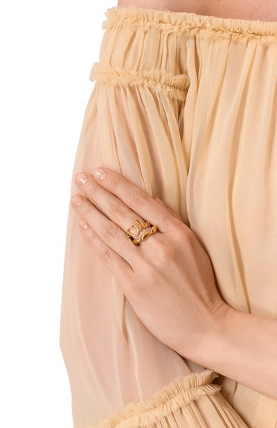 Комплект из двух колец CHLOÉ, арт. CHC24AFR67CB79DC52, фото 2