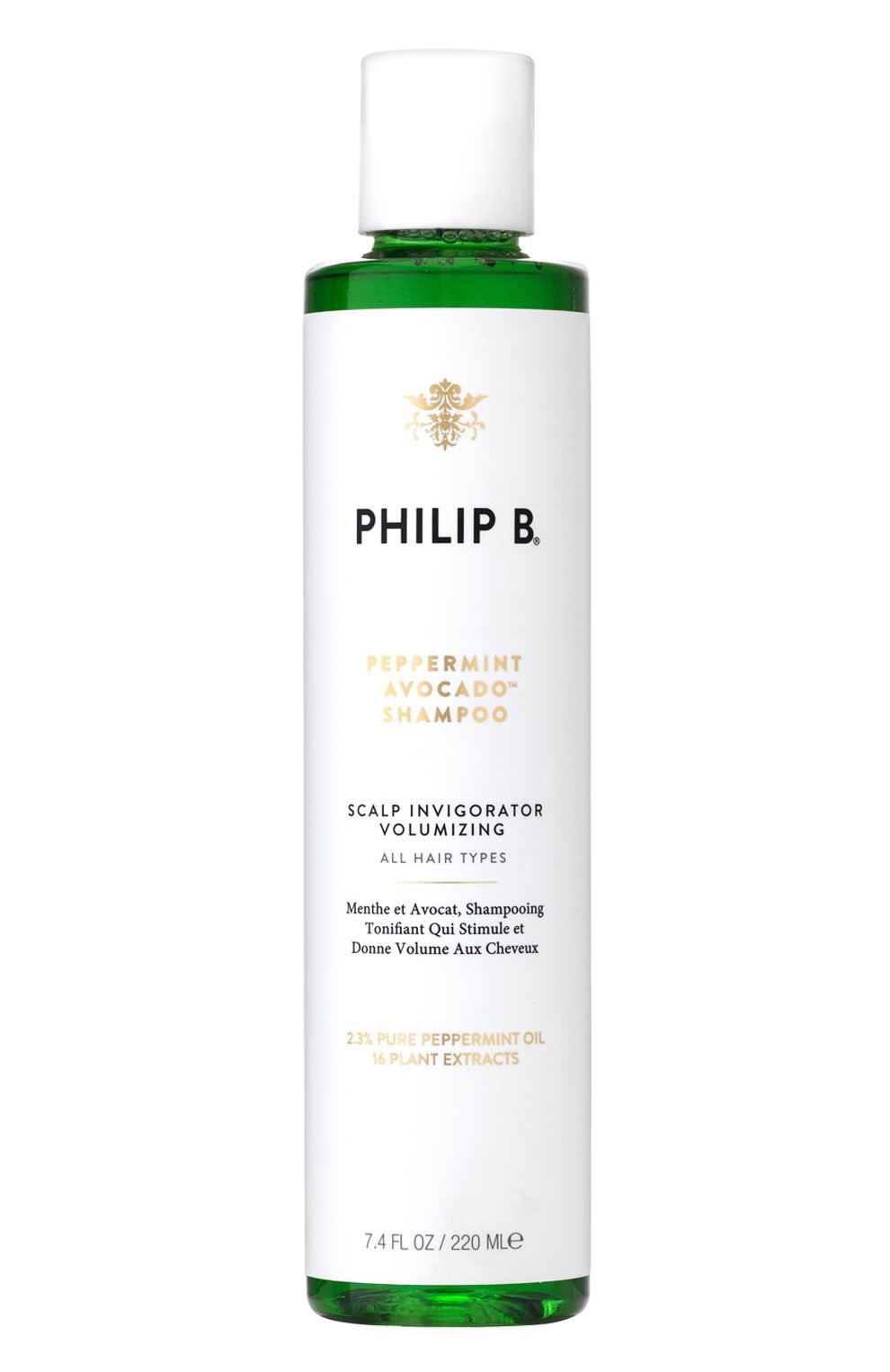 Шампунь для волос peppermint avocado shampoo (220ml) PHILIP B, арт. 893239000008, фото 1