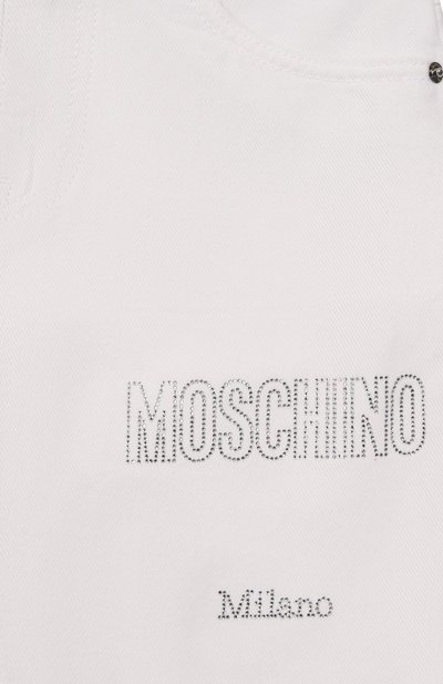 Хлопковая юбка MOSCHINO, арт. HBJ03M/LSC00_001, фото 3