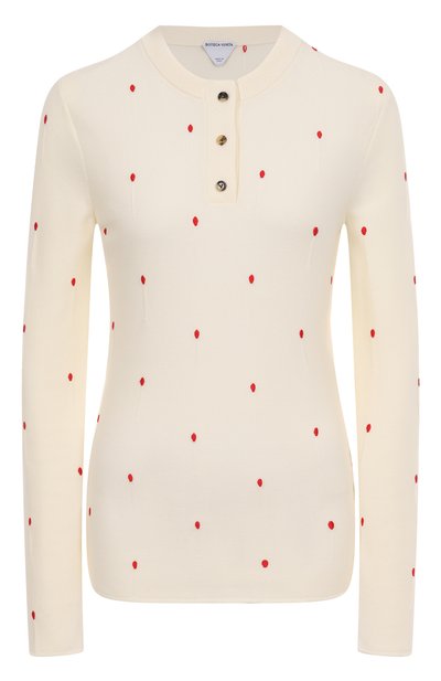 Женский хлопковый пуловер BOTTEGA VENETA, арт. 824241/V5BG0