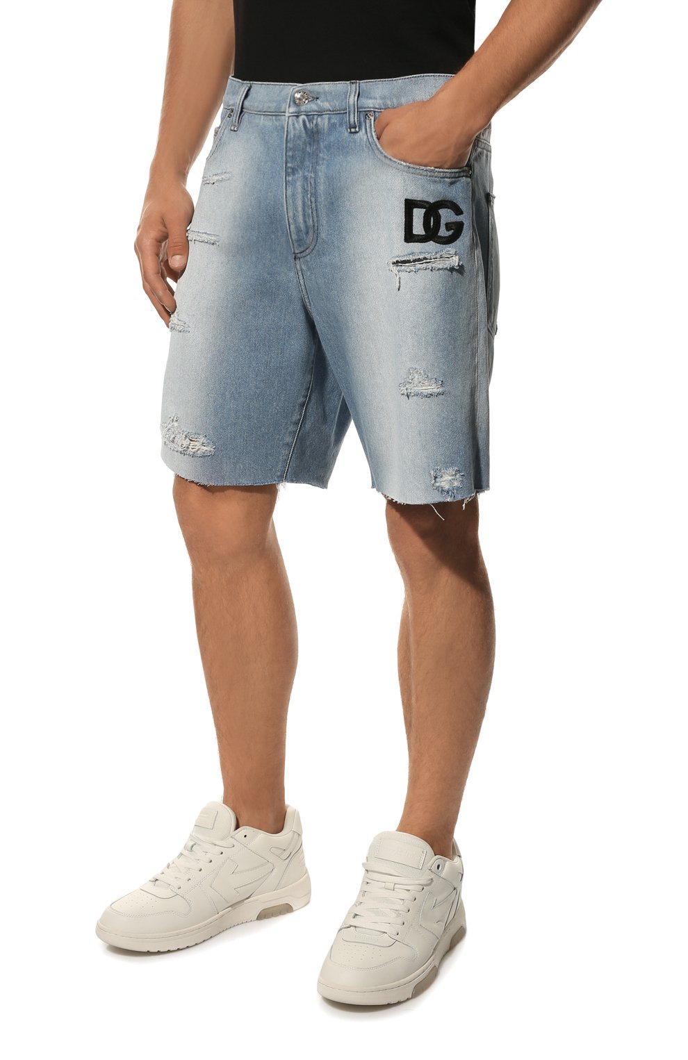 Джинсовые шорты DOLCE & GABBANA, арт. GVEZAZ/G8FN1, фото 3