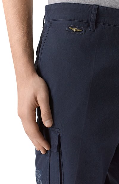 Хлопковые брюки-карго AERONAUTICA MILITARE, арт. PA1329UCT02443_001, фото 5