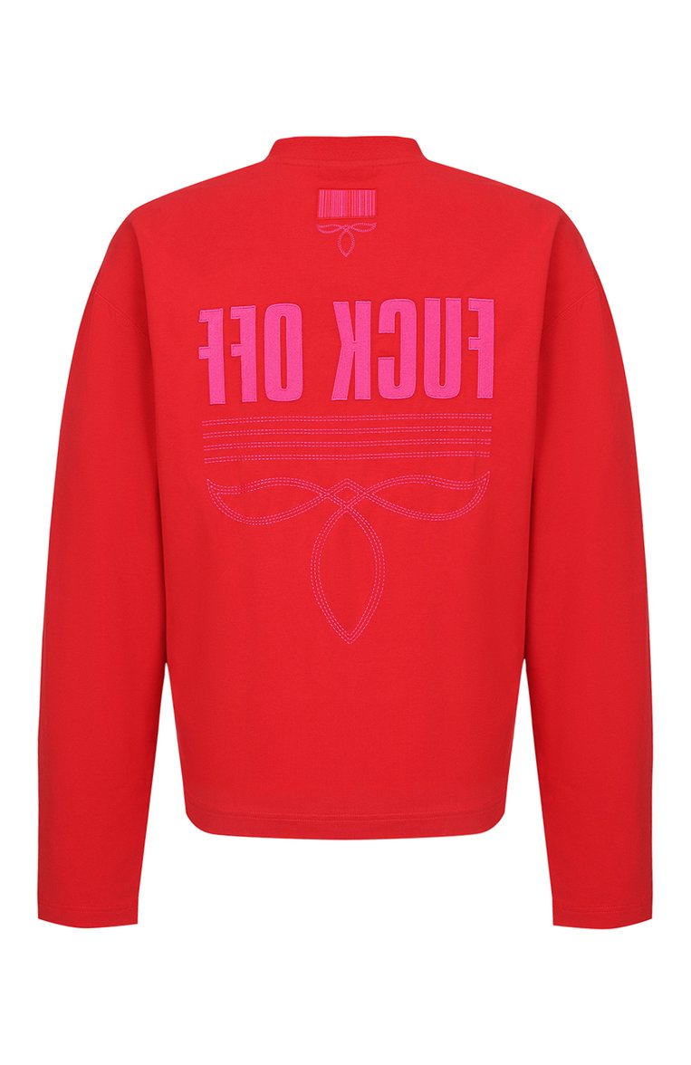 Хлопковый лонгслив VTMNTS, арт. VL20LS120R, фото 2