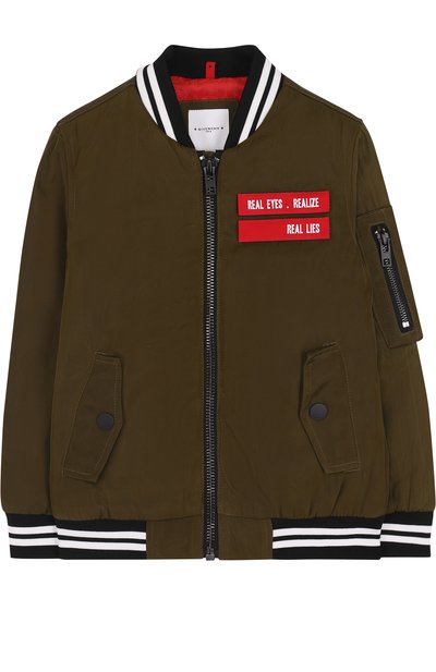 Куртка-бомбер с контрастными нашивками GIVENCHY, арт. H26011, фото 1