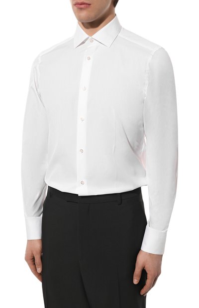 Хлопковая сорочка ZEGNA, арт. 9MS4BA-CT1031, фото 3