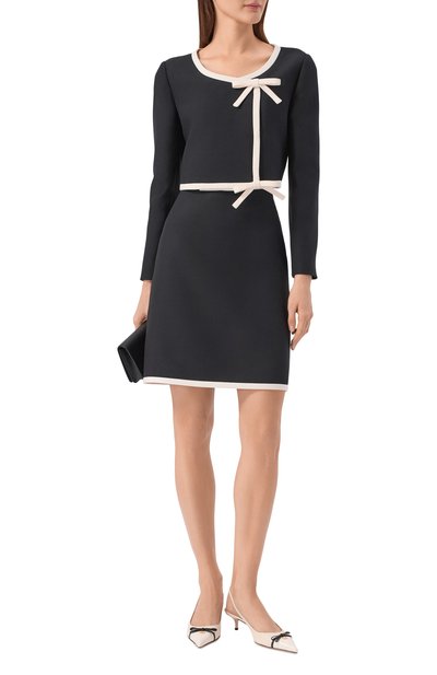 Женский жакет из шерсти и шелка VALENTINO, арт. 8B3CE545/1CF