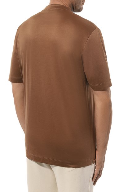 Хлопковая футболка CANALI, арт. T0356B/MJ00002, фото 4