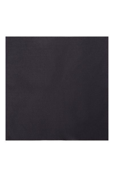 Шелковый платок EMPORIO ARMANI черного цвета по цене 10900 руб., арт. 340033/2R600, фото 3 Шелковый платок EMPORIO ARMANI, арт. 340033/2R600, фото 3